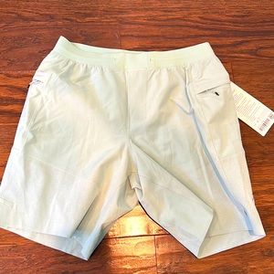 BRAND NEW Lululemon mens train to beach shorts - M